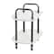 Hello Honey® Main + Mesa™ 2-Tier Modern Plastic and Metal Trolley